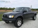 2004 Toyota Tacoma Black Pickup Truck 61625 Miles