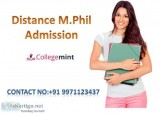 Distance M.Phil Admission Top Universities For Distance M.Phil