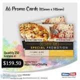 Uthara Print Australia - A6 Promo Cards (105mm x 148mm)
