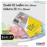 Uthara Print Australia - Double DL Leaflets (198 x 210mm) Folded