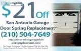 Garage Door Spring Replacement San Antonio