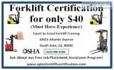 Forklift positons high demand