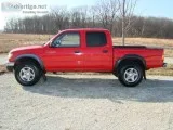 2004 Toyota Tacoma Red Pickup Truck 50041 Miles