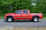 2006 Chevrolet Silverado 1500 Red Pickup Truck 55920 miles