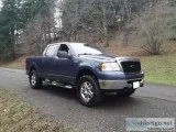 2006 Ford F-150 Blue Pickup Truck 56343 miles