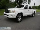2005 Toyota Tacoma White Pickup Truck 50241 Miles
