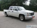 2006 Chevrolet Silverado 1500 White Pickup Truck 60414 Miles