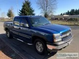 2004 Chevrolet Silverado 1500 Z71 Blue Pickup Truck 43142 miles