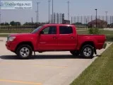 2005 Toyota Tacoma Red Pickup Truck 50231 Miles