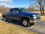 2004 Chevrolet Silverado 1500 Z71 Blue Pickup Truck 43000 miles