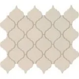 Almond Glossy Arabesque Mosaic