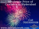 Wholesale price of crackers in Hyderabad