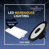 Illuminate Your Warehouse by Installing LED Warehouse Lighting