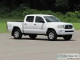 2005 Toyota Tacoma White Pickup Truck 63253 Miles