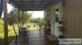 18 Fenced Acres 2 Mini Homes Lake Shop Diesel Kubota and Equipme