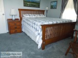 Oak Mission Bedroom Set