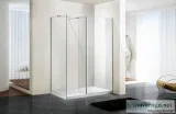 Sliding Frameless Glass Shower Door Enclosure Tray