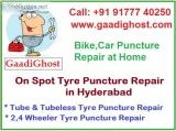 Tyre Puncture Repair in Madhapur Hyderabad