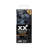 JVC XX FITNESS SOUNDISOLATING BLUETOOTH EARBUDS BLACK