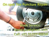 Doorstep Tyre Puncture Repair in Madhapur Hyderabad