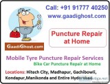 Puncture Repair Shop in Madhapur Hyderabad