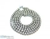 Necklace &ndash Platinum (stamped CB Jacob and Co) and diamond n