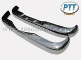 Mercedes W110 Bumper 61-68 in stainless steel