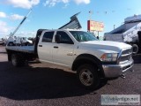 2014 RAM 5500  CREW CAB 4X4 FLATBED