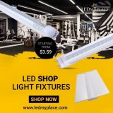 Illuminate Your Space With LED Shop Light Fixtures