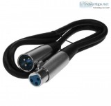 XLR Cables XLR Microphone Cable Male To Female Microphone Cable 