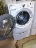Maytag Washer and Dryer Front Load on Pedestal