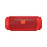 SUPERSONIC 7INCH PORTABLE BLUETOOTH RECHARGEABLE SPEAKER RED