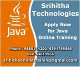 Java Online and Classroom Training In Hyderabad