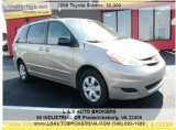 2006 TOYOTA SIENNA LE3RD ROWFAMILY VANNICE AND CLEAN