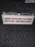 New Wooden Sign