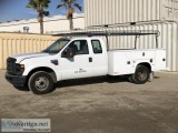 2008 FORD F350 EXTENDED CAB UTILITY TRUCK