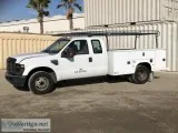 2008 FORD F350 EXTENDED CAB UTILITY TRUCK