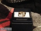 Gold and Silver Plated Gemstone Ring