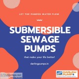 Usage of  Submersible Sewage Pumps