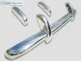 Triumph TR3A Bumper 53-61 in stainless steel
