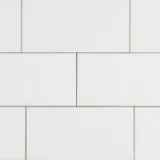 Domino White Glossy 3X6 Subway Tile