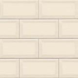 Almond 3X6 Beveled Glossy Subway Tile