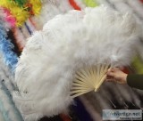beautiful ostrich feather fan