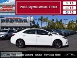 Used 2016 Toyota Corolla LE Plus for Sale in San Diego - 20934