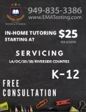 In-Home Tutoring K-12 and College