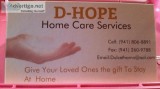 D-Hope Home Health care services