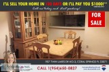 MUST SELL TODAY Charming Coral Springs Home for 132K