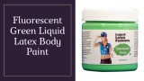 Buy the Fluorescent Green Liquid Latex Body Paint