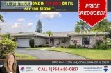 Fire Sale Coral Springs Homes for 468K