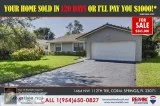 Beautiful Coral Springs Home for 365K